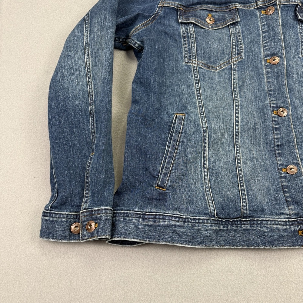 Duluth Trading Co Indigo Blue Denim Jacket - Picture 2 of 12